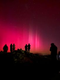 Por la tormenta solar, las auroras son protagonistas este fin de semana