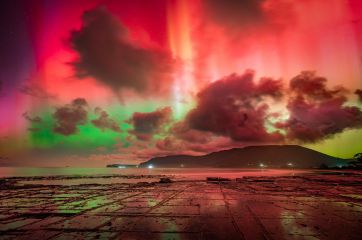 Por la tormenta solar, las auroras son protagonistas este fin de semana