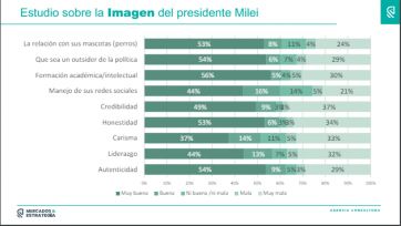 De sus mascotas a la economía: cuáles son las variables que mantienen arriba a Milei