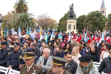 Municipio celebró sus 160 años de historia con homenaje a su fundador