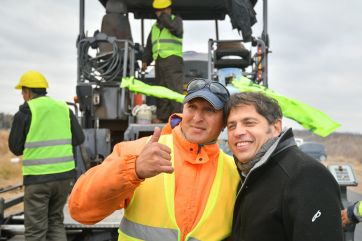 En Bolívar, Kicillof se refirió al encuentro con Francos: “No tuvimos compromisos”