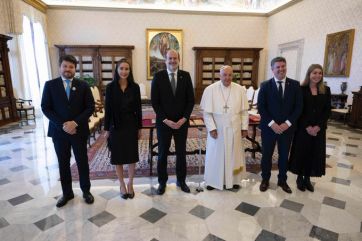 Federico Susbielles tras su visita al Papa Francisco: “Es una guía personal y de gestión que guardaré y seguiré para siempre”.