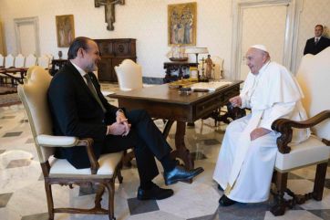 Federico Susbielles tras su visita al Papa Francisco: “Es una guía personal y de gestión que guardaré y seguiré para siempre”.