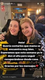 La hija de Lucia Galán dio detalles sobre el estado de salud de su madre