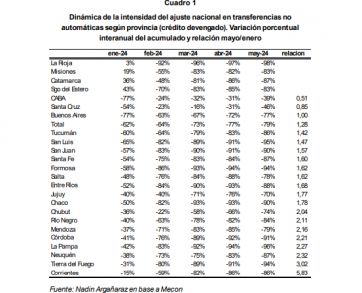 Ajuste contra Provincia: cómo se comportó Milei con las transferencias no automáticas