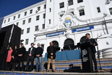 Kicillof visitó municipio de la Primera y se mostró con un alcalde de Nuevo Encuentro