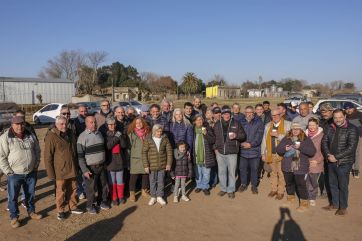 Katopodis inauguró dos importantes obras en Alberti: 