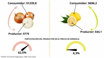 Golpe al bolsillo: según un índice, del campo a la góndola los precios se triplicaron