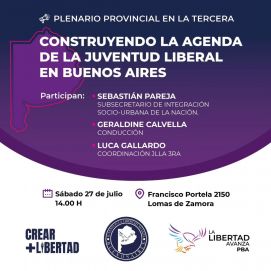 Los pibes del León: libertarios presentan su agrupación universitaria bonaerense