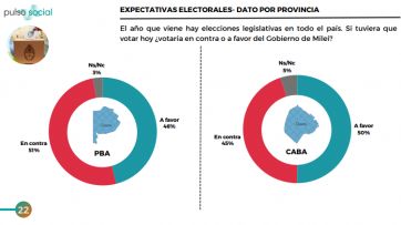 El peronismo sostiene su bastión en la Provincia y se diluye la imagen de Milei