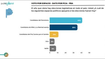 El peronismo sostiene su bastión en la Provincia y se diluye la imagen de Milei