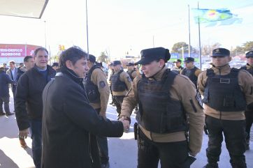 Kicillof en San Vicente: “Es imposible brindar más seguridad con ajustes y recortes”