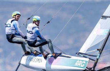 Argentina logró la medalla de plata en los JJ.OO. en vela