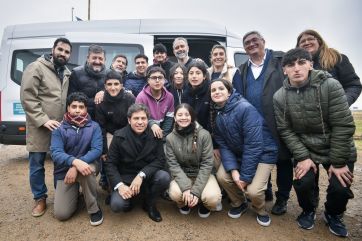 Seguridad, producción, viviendas y calma en la interna, lo que dejó el viaje de Kicillof a la Séptima