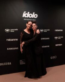 Lola Latorre, Bautista Mascia, Juli Poggio y Luck Ra, presentes en los Premios Ídolo