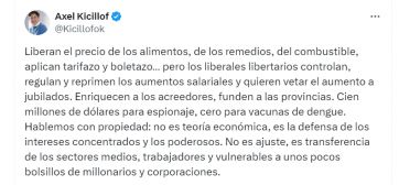 Con paritarias abrochadas, Kicillof picantea por la regulación de salarios de Milei