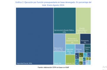 La Ejecución Presupuestaria de Javier Milei en los primeros ochos meses de gobierno