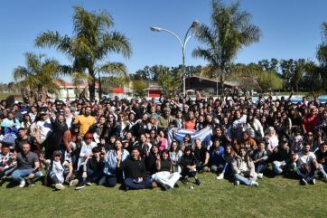 Alvarez Rodríguez congregó a jóvenes kicillofistas en el interior bonaerense