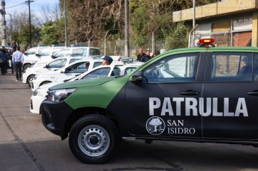 Nuevos patrulleros y una base de la policía bonaerense en San Isidro