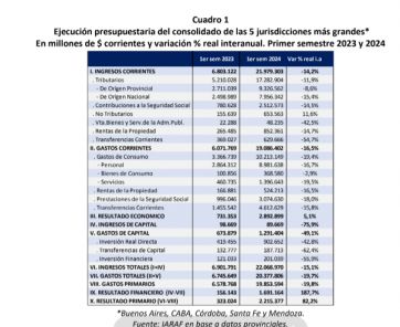 Ajuste fiscal: las provincias redujeron un 20% el gasto primario durante todo el año