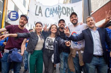 Cristina en el balcón, los ministros, Massa con el mate y La Cámpora sin Máximo