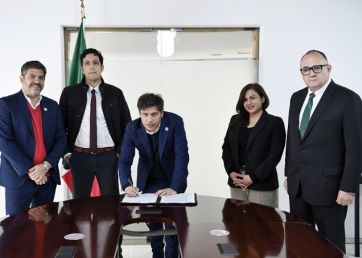 Amor a la Mexicana: Kicillof puso el gancho para un convenio en materia de desarrollo del litio