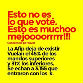 Sigue el achique del Estado: disuelven la AFIP y 3000 empleados pasan a disponibilidad