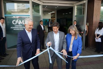 Modernización y eficiencia: Kicillof y Alak estrenaron el Centro Administrativo Municipal