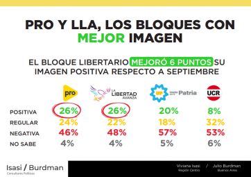 Demoledora: qué dice la encuesta que miran con preocupación en el Congreso