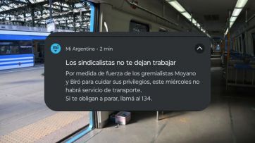 Paro de transporte: fuerte adhesión mientras el gobierno busca desactivar el de colectivos