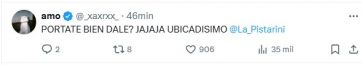 Dillom explotó contra un hater en pleno vuelo