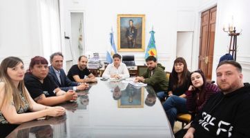 Kicillof recibió a Grabois en la Gobernación luego de las críticas del dirigente del MTE