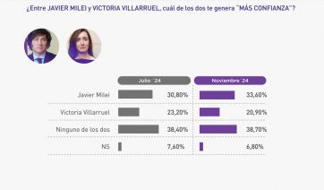 Nuevas preocupaciones, apoyo a Milei y empate técnico en Provincia de cara al 2025