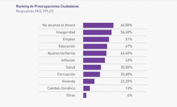 Nuevas preocupaciones, apoyo a Milei y empate técnico en Provincia de cara al 2025