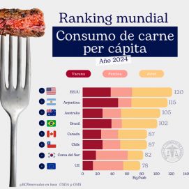 Dieta obligada: por primera vez, el pollo superó a la carne vacuna en consumo