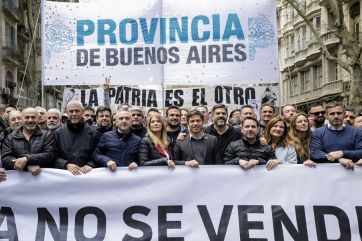 Con Kicillof presente, una multitud participó en la 