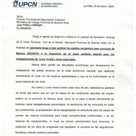 Tras el reclamo gremial, la Provincia convocó a paritarias