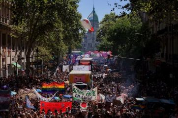 Con Kicillof presente, una multitud participó en la 