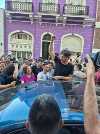 Con Kicillof presente, una multitud participó en la 