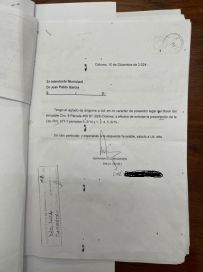 Aquí no ha pasado nada: ex intendente PRO 