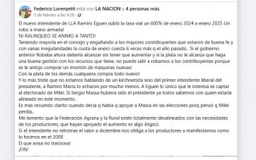 25 de Mayo: tras los chispazos, el campo acercó posiciones con el municipio por las tasas