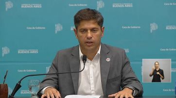 Kicillof a Milei: “que no sea cobarde y que deje el Twitter y los delirios autoritarios”