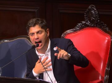 Apertura de sesiones: Kicillof dijo que Milei es “impune, cínico e irresponsable”