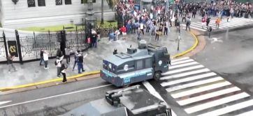 Violencia y descontrol en la marcha de los jubilados: 140 detenidos y un herido grave