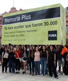 Con fuerte presencia política, se realizó la marcha por el Día de la Memoria