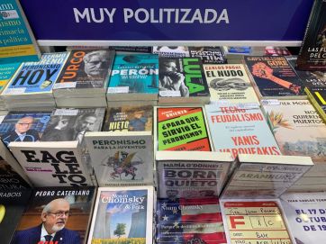 La política en la Feria del Libro 2025