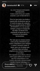 Los verdaderos motivos de la separación de Thiago Medina y Daniela Celis