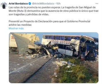 Legisladores radicales ponen el grito en el cielo por estado de rutas en la Provincia