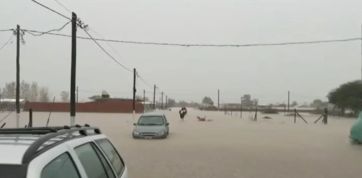 Barrios inundados, alerta roja y advertencias por el temporal en el conurbano y el interior