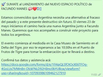 Facundo Manes se va de la UCR y arma espacio propio con proyecto nacional